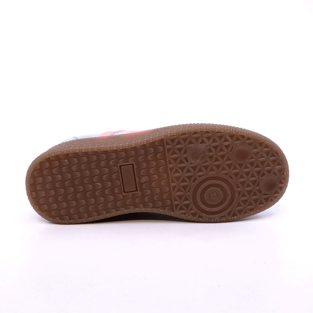 Sneakers fetițe Benvenuti albaștri cu detalii roz  1411FP0329VBL