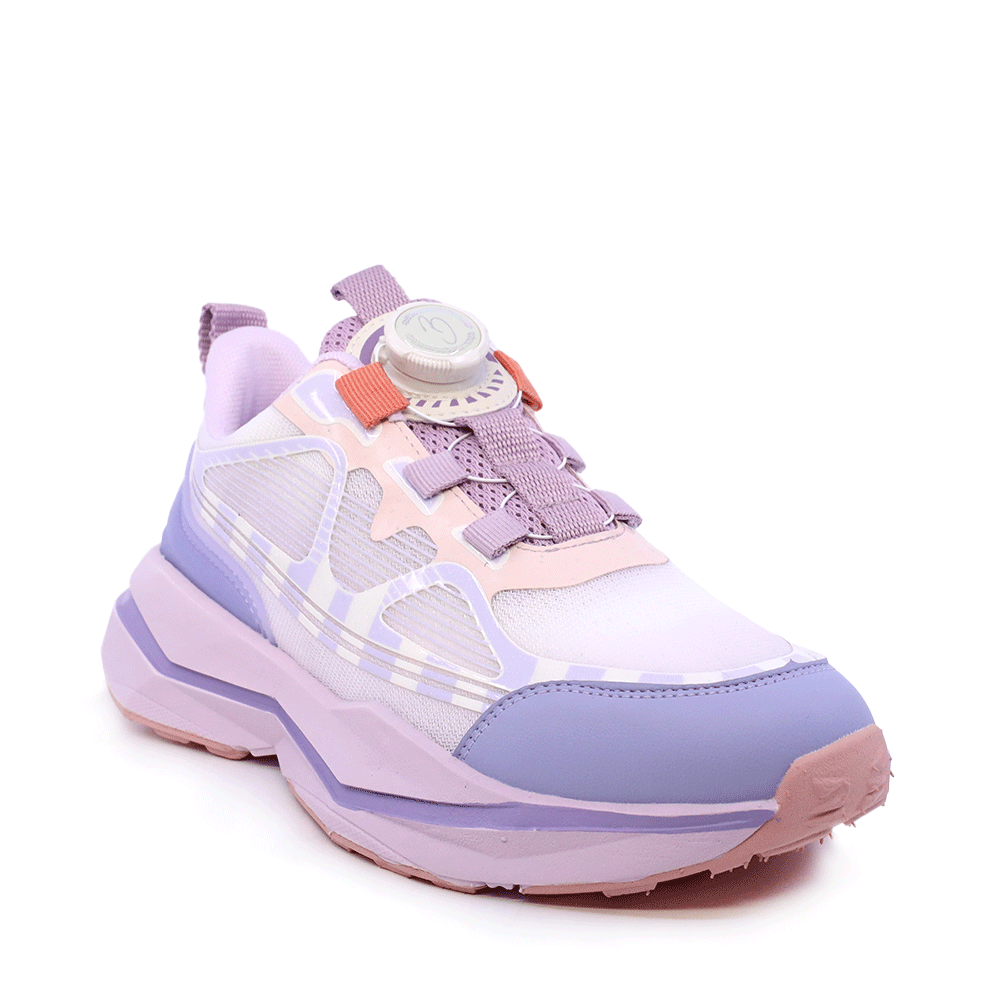 Sneakers fetițe Benvenuti lila din material textil   3791FP008LI
