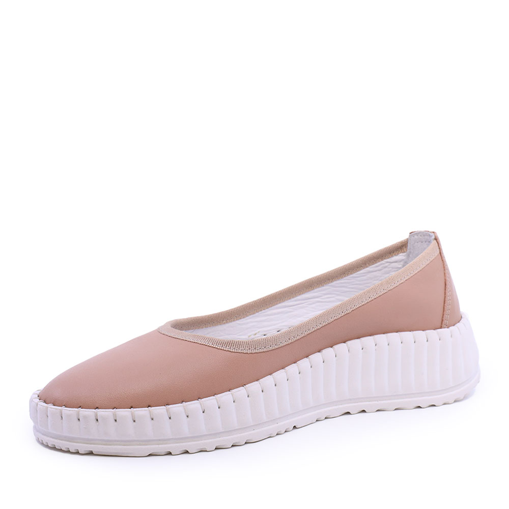 Balerini flexibili femei Benvenuti nude din piele 519DP6489NU