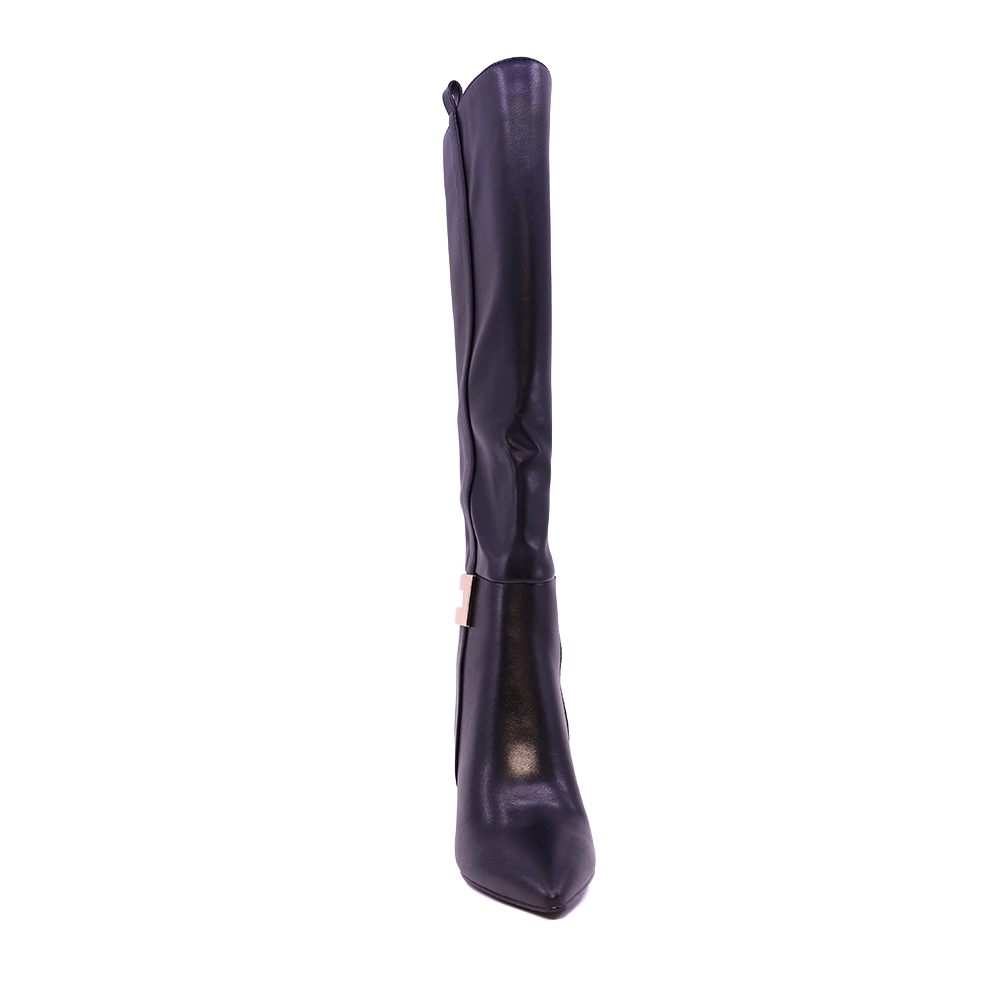 Cizme cu toc femei BENVENUTI negre 2542DC7286N