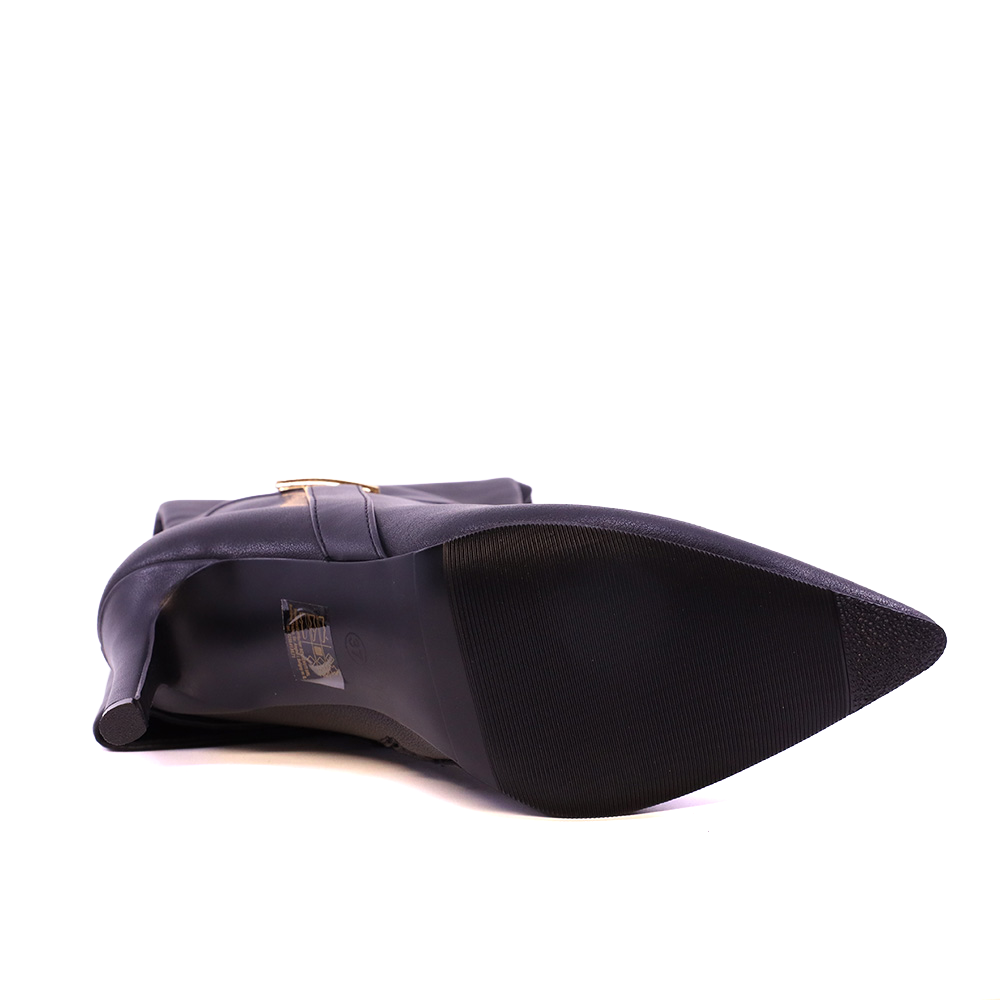 Cizme cu toc femei BENVENUTI negre 2542DC7286N