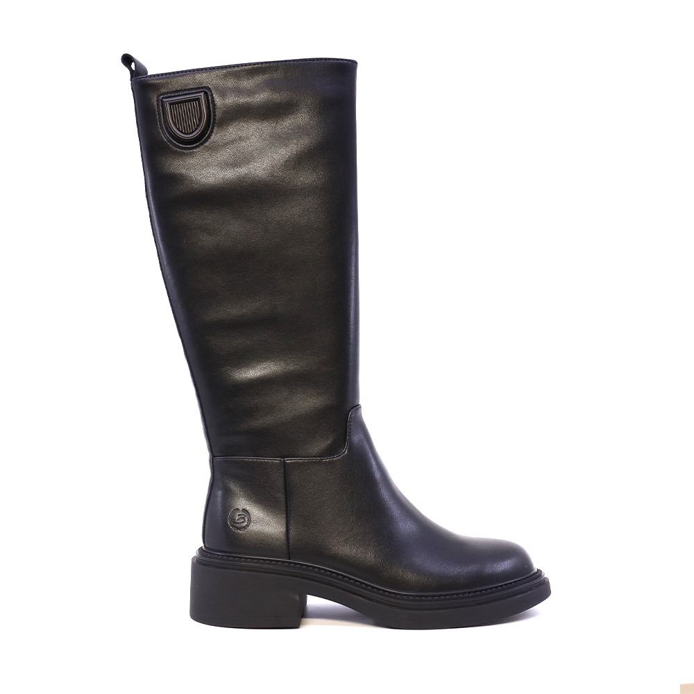 Cizme femei Benvenuti negre din piele naturală 1270DC2449N