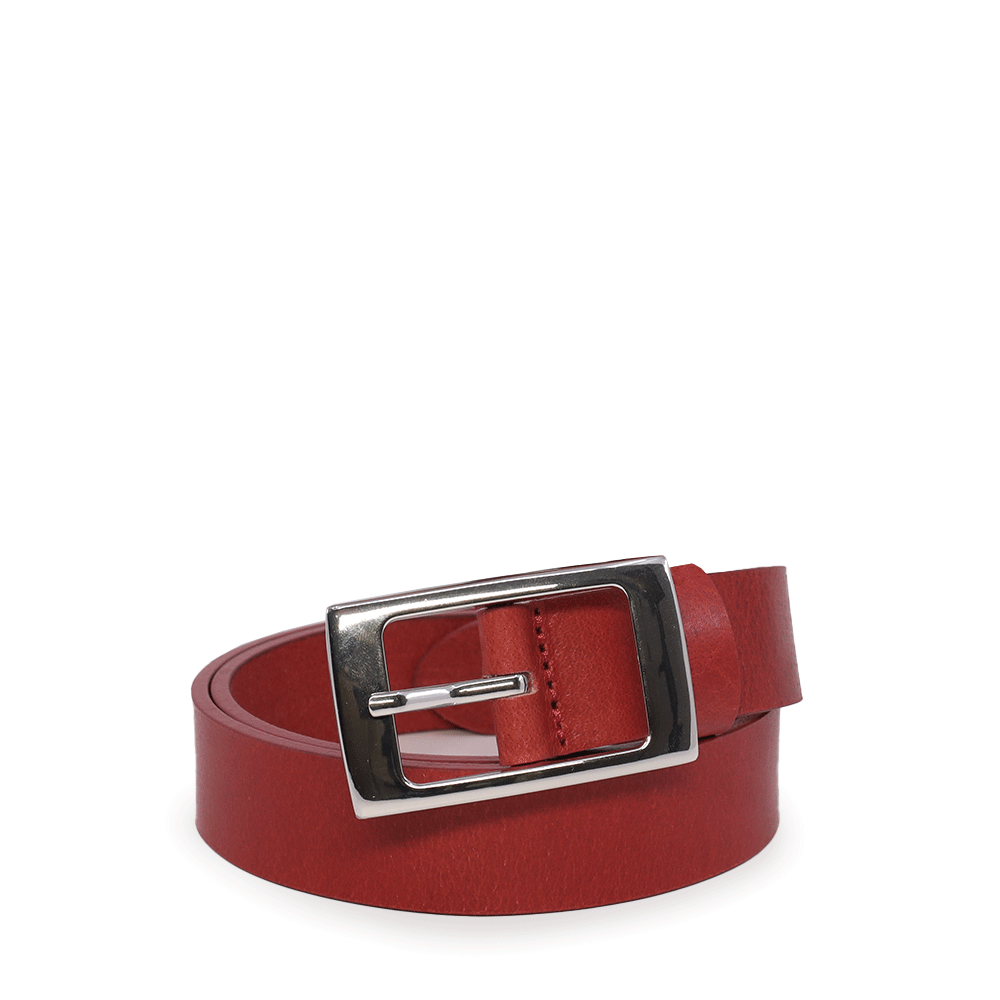 Curea  femei Benvenuti roșie din piele 1DCU3018026CUR