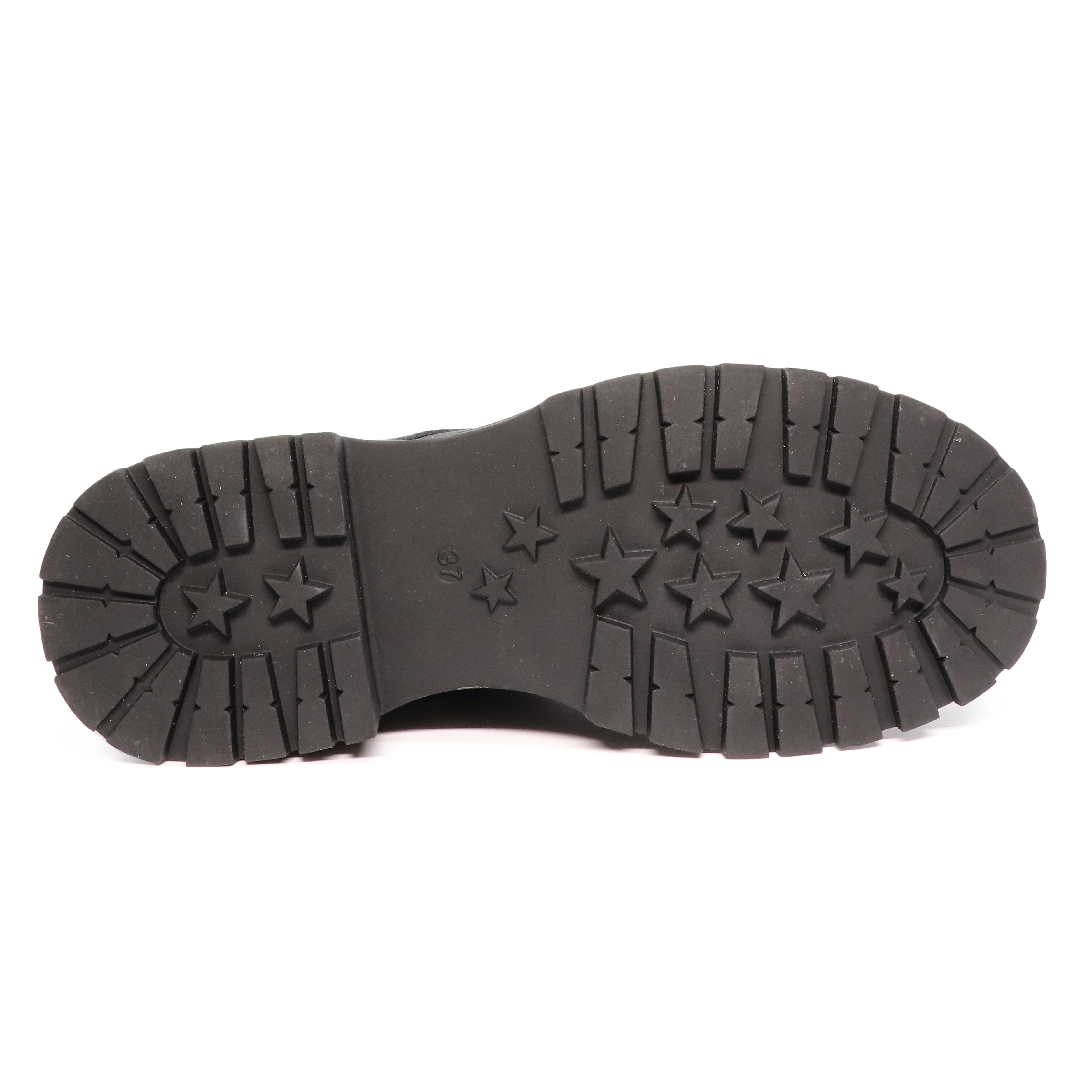Ghete femei Benvenuti negre din piele cu accesorii metalice deco 3742dg041n