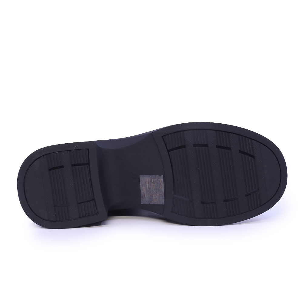 Ghete cu șiret femei Benvenuti negre din piele 1272DG2531N