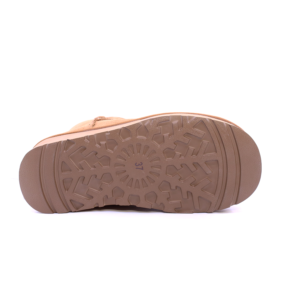 Ghete de iarnă femei Benvenuti camel din piele întoarsă  3350dg58542vca