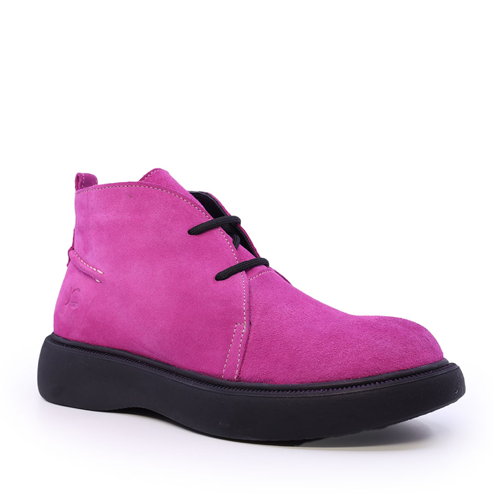 Ghete femei Benvenuti fuchsia din piele întoarsă 2508DG8065VFU - 1 | YEO