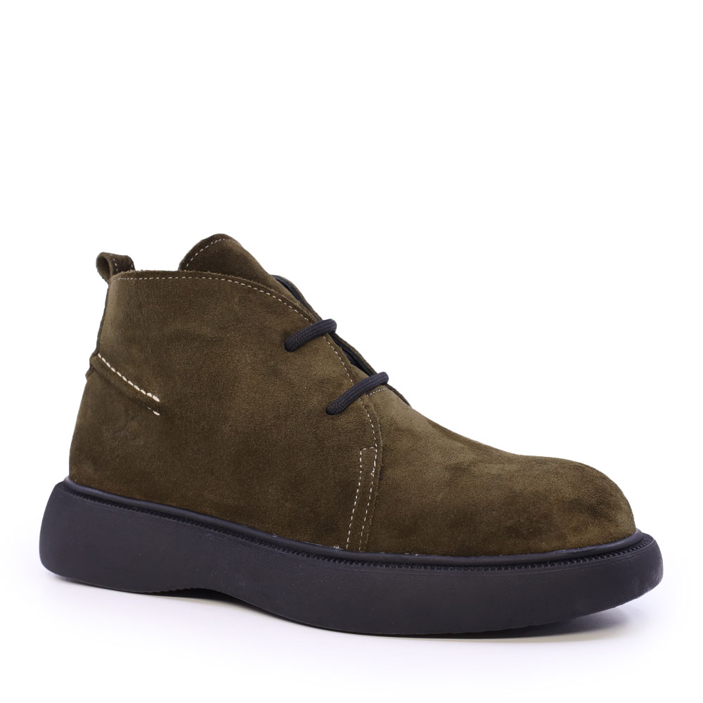 Ghete femei Benvenuti kaki din piele întoarsă 2508DG8065VKA - 1 | YEO
