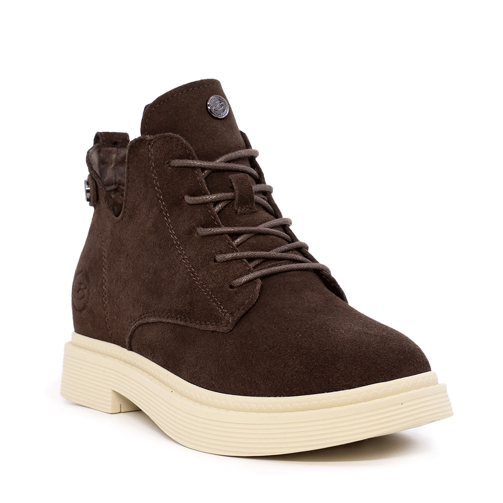 Ghete femei Benvenuti maro din piele întoarsă  3740DG200VM - 1 | YEO