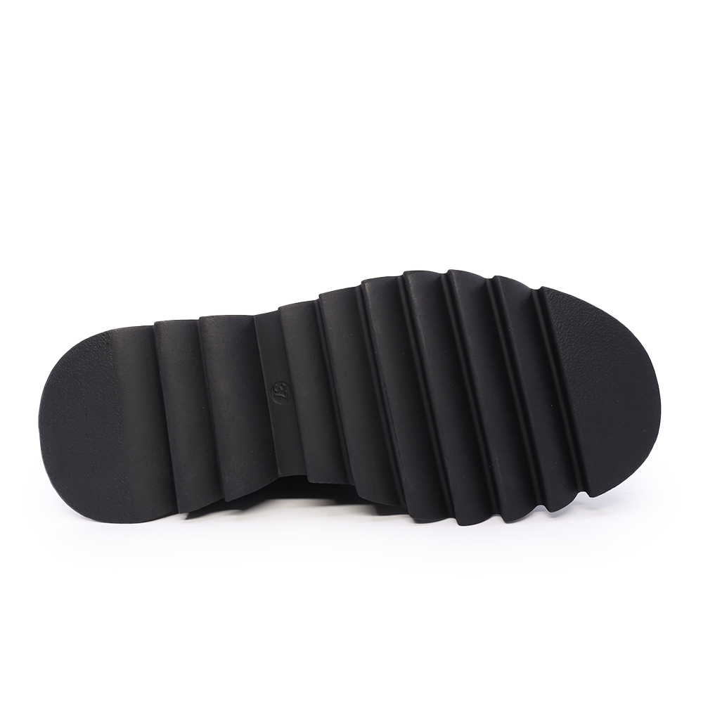 Ghete femei Benvenuti negre din piele  1208DG24181N