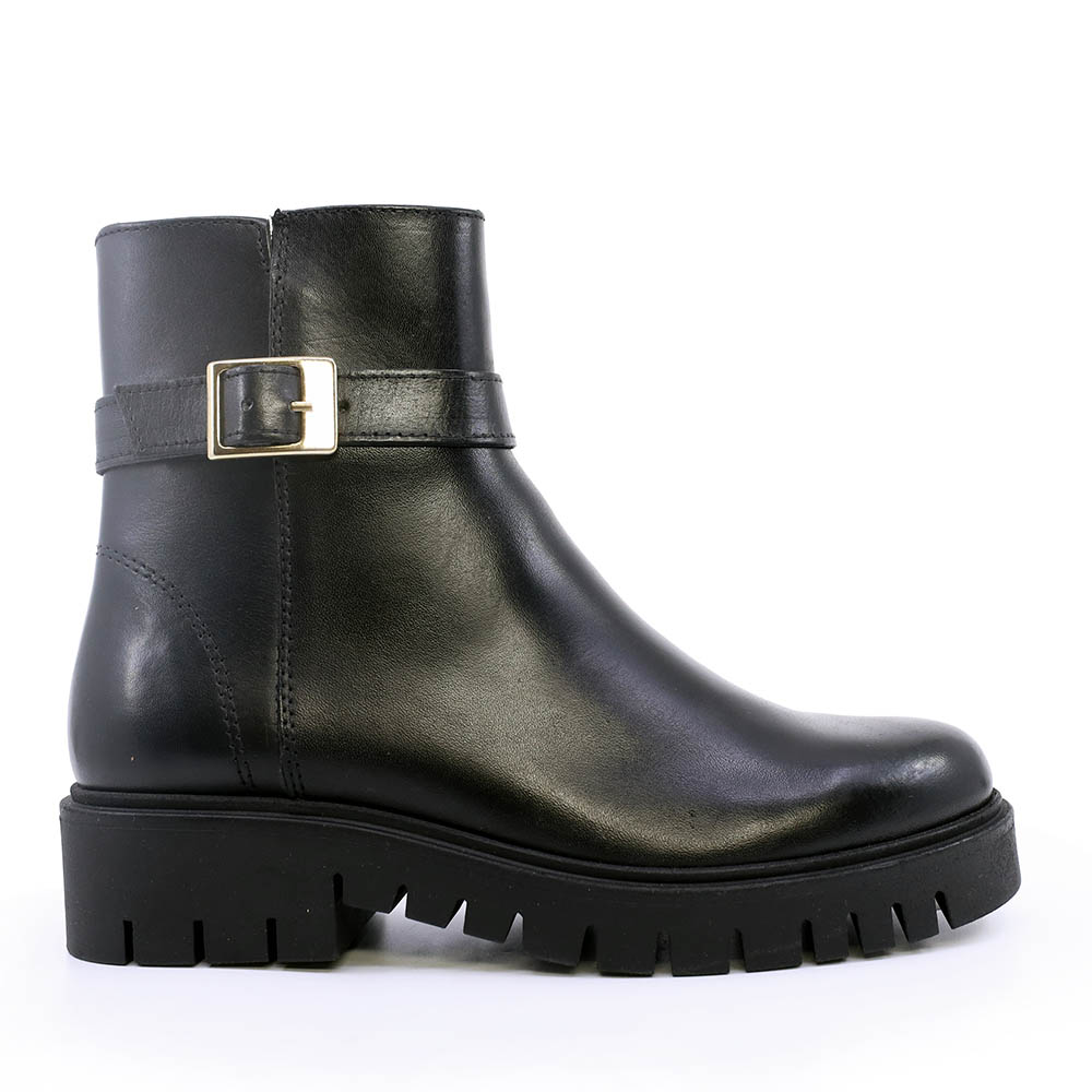 Ghete femei Benvenuti negre din piele  2218DG4771N