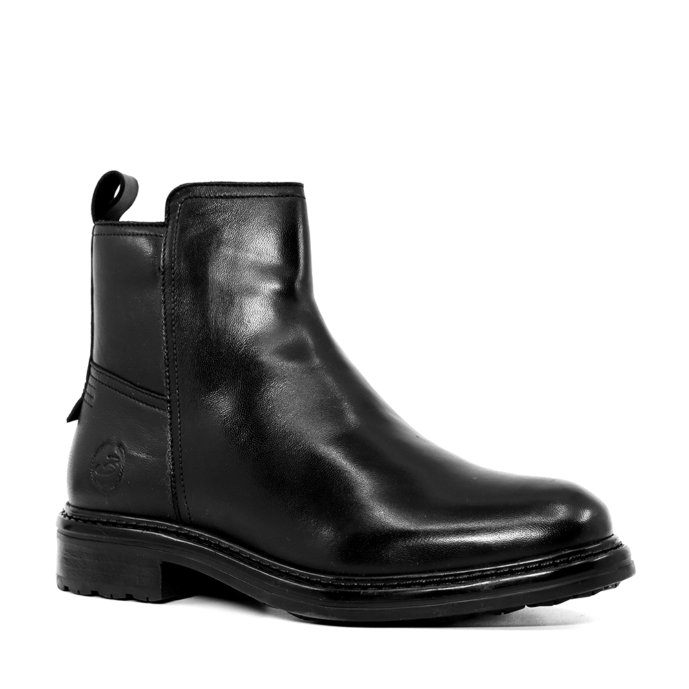 Ghete femei Benvenuti negre din piele naturală  2160DG200N