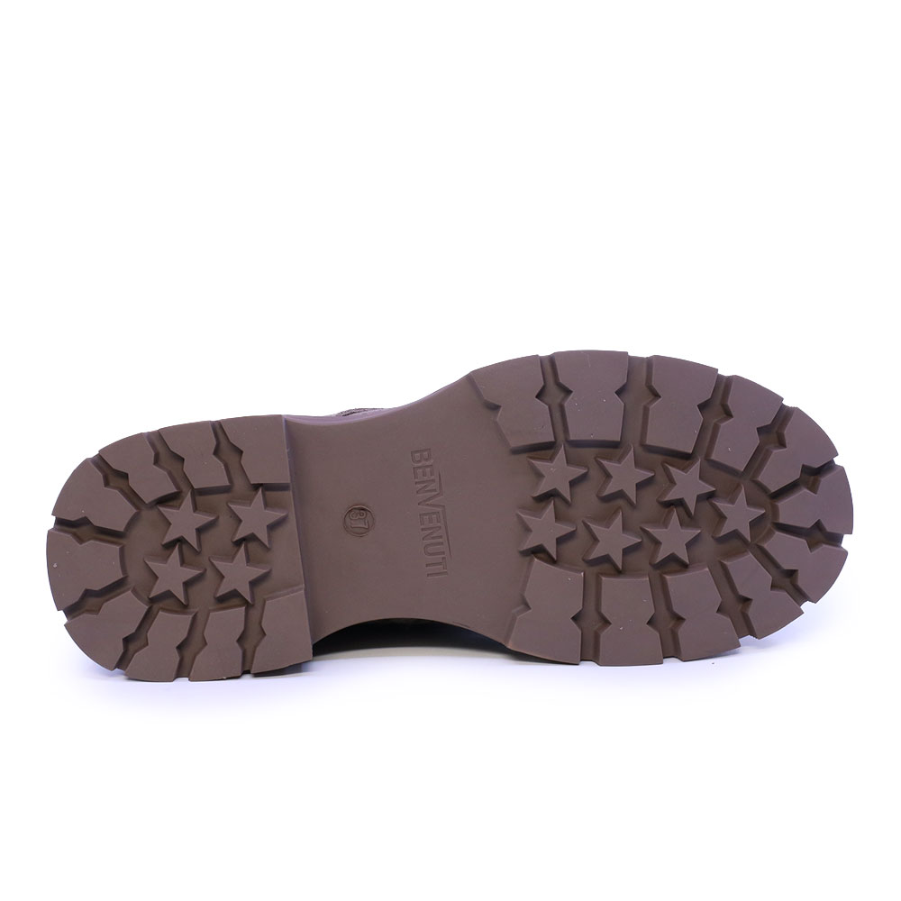 Ghete femei Benvenuti taupe din piele întoarsă 3742DG041VTA