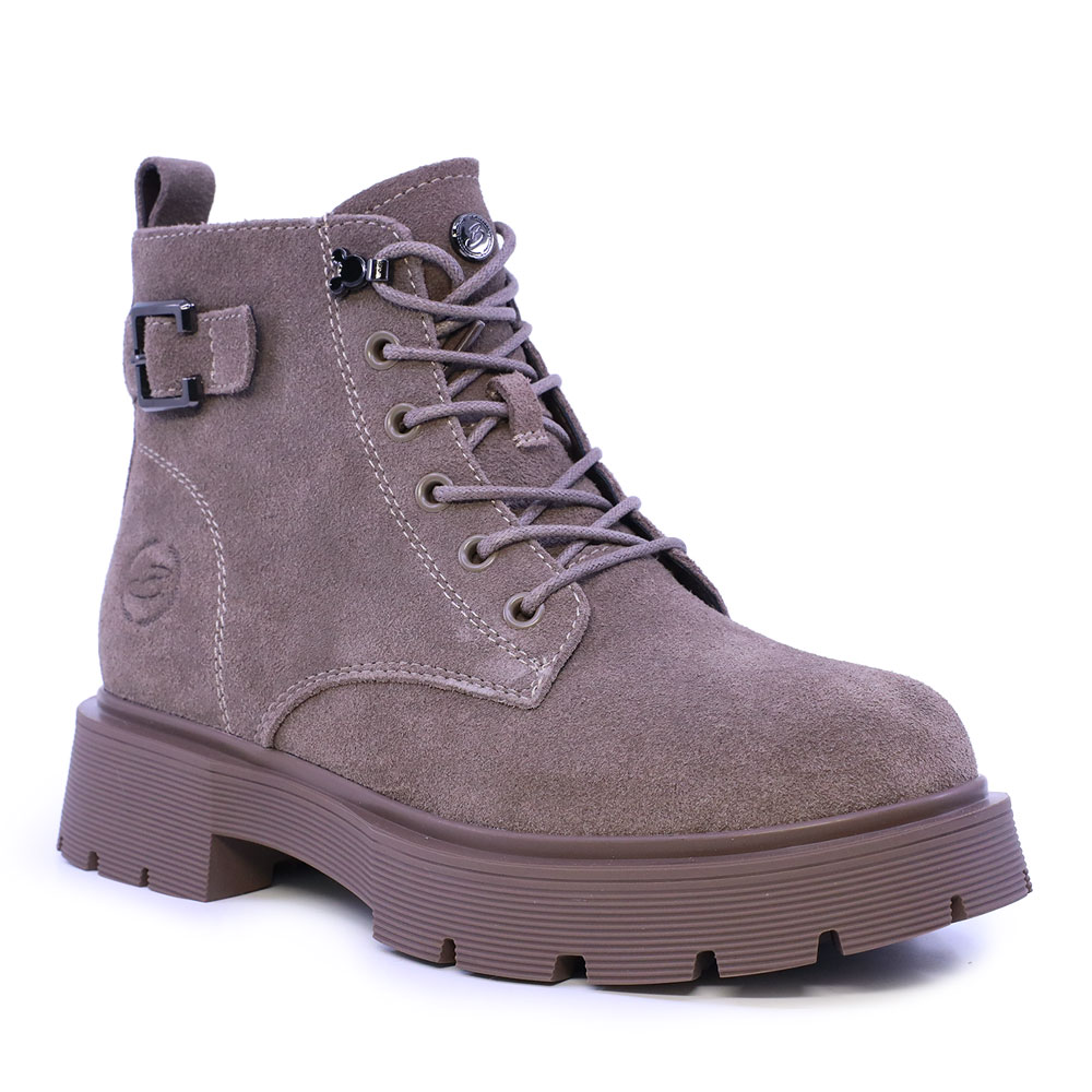 Ghete femei Benvenuti taupe din piele întoarsă 3742DG041VTA