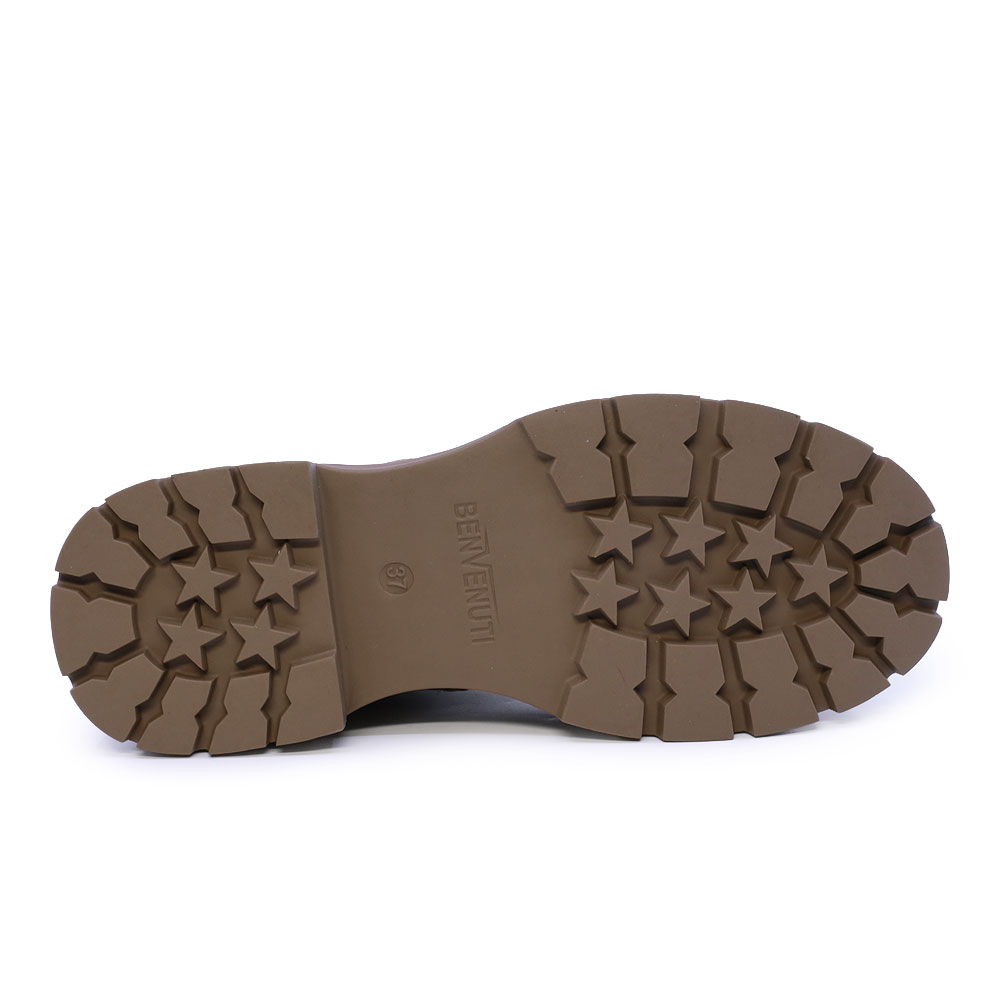 Ghete femei Benvenuti taupe din piele întoarsă 3742DG148VTA