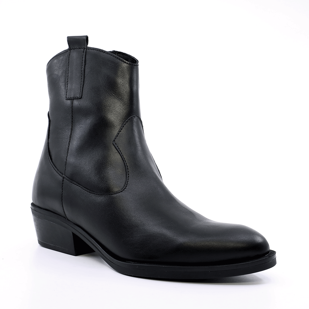 Ghete tip ciocate femei Benvenuti negre din piele  518dg6406n - 1 | YEO