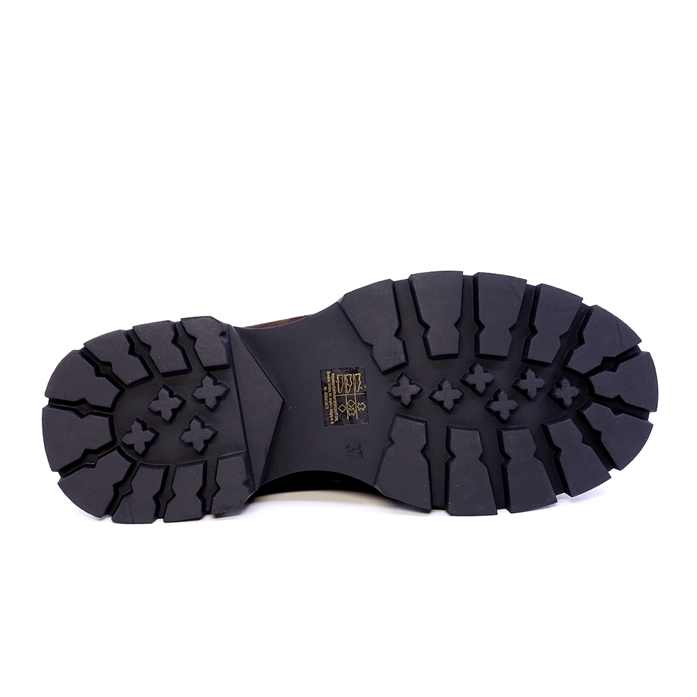 Loafers femei Benvenuti maro din piele întoarsă 2542DM3211VM