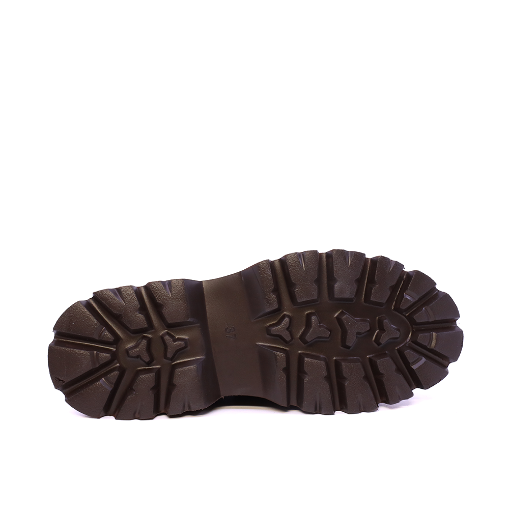 Loafers femei Benvenuti maro din piele întoarsă 3932DM3261VM