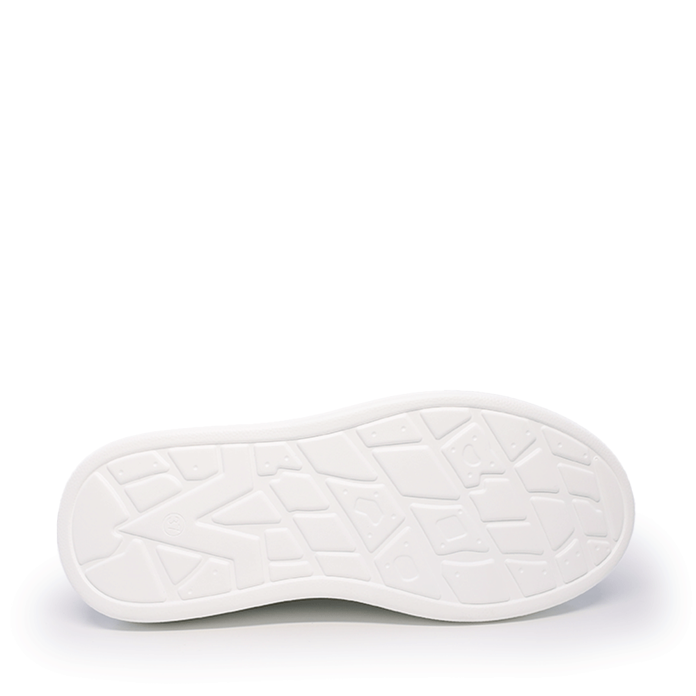 Sneakers Benvenuti albi din piele 3742dp312a