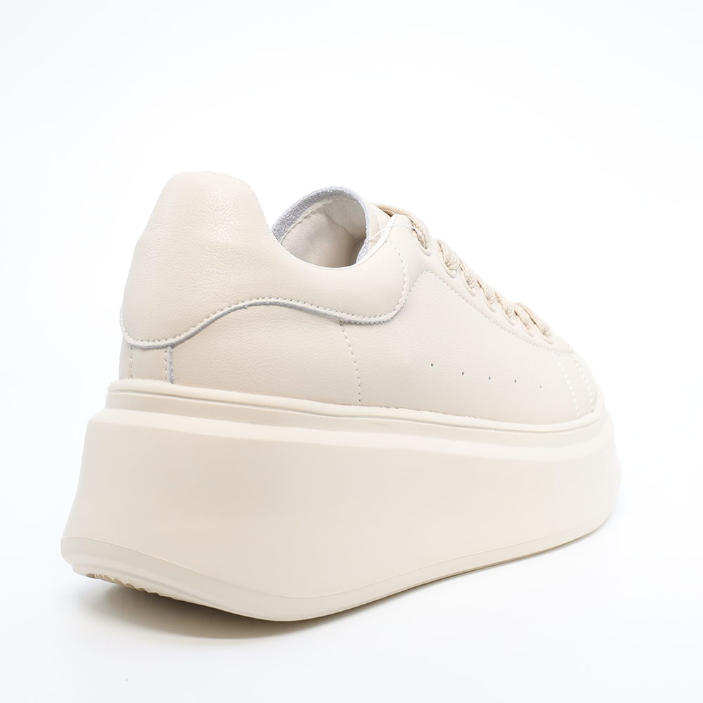 Sneakers femei Benvenuti bej din piele 3749dp002be