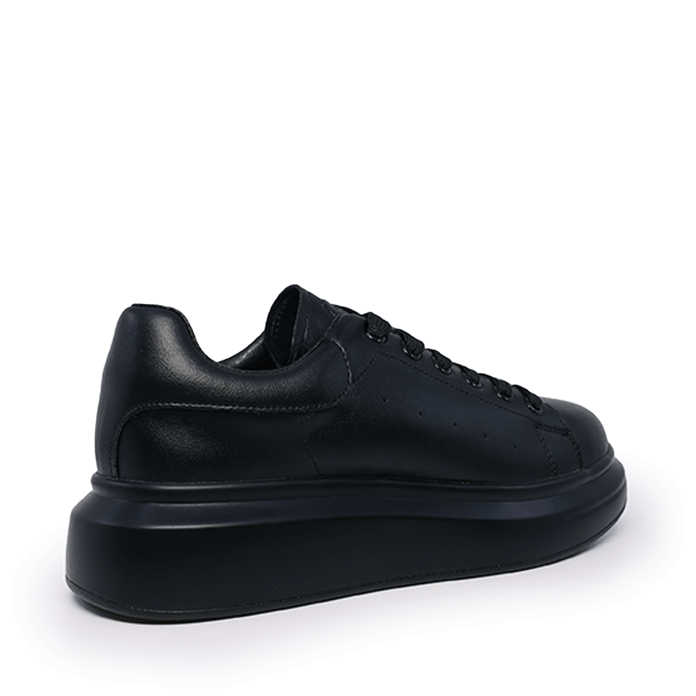 Sneakers Benvenuti negri din piele 3742dp312n
