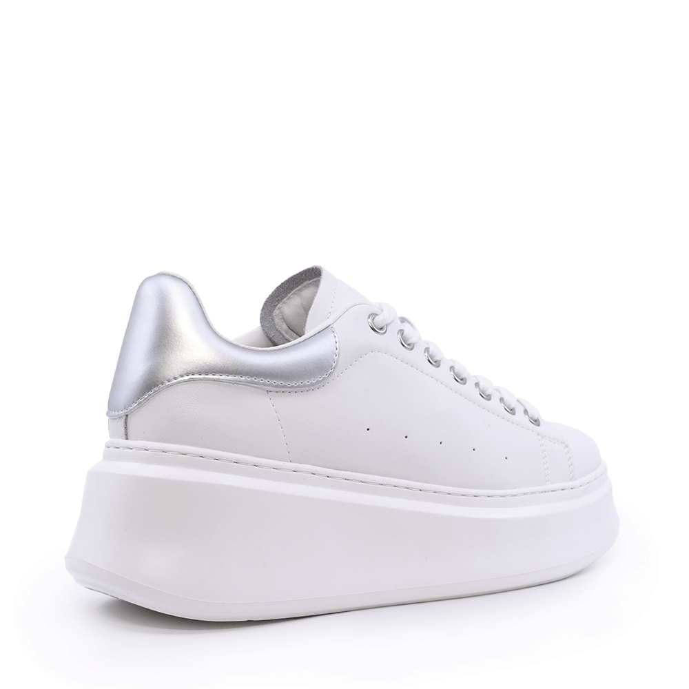 Sneakers ușori femei Benvenuti albi din piele 3749DP002AAG