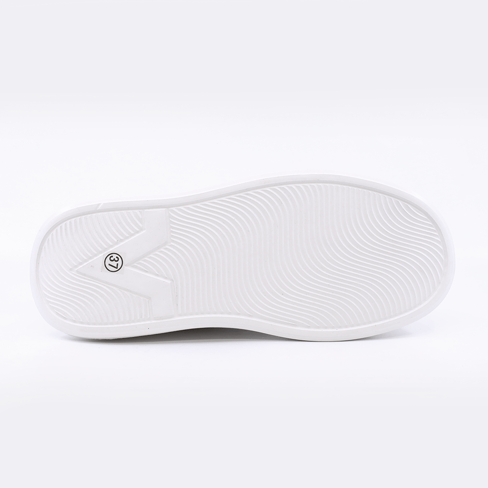 Sneakers ușori femei Benvenuti albi din piele 3749DP002AAG
