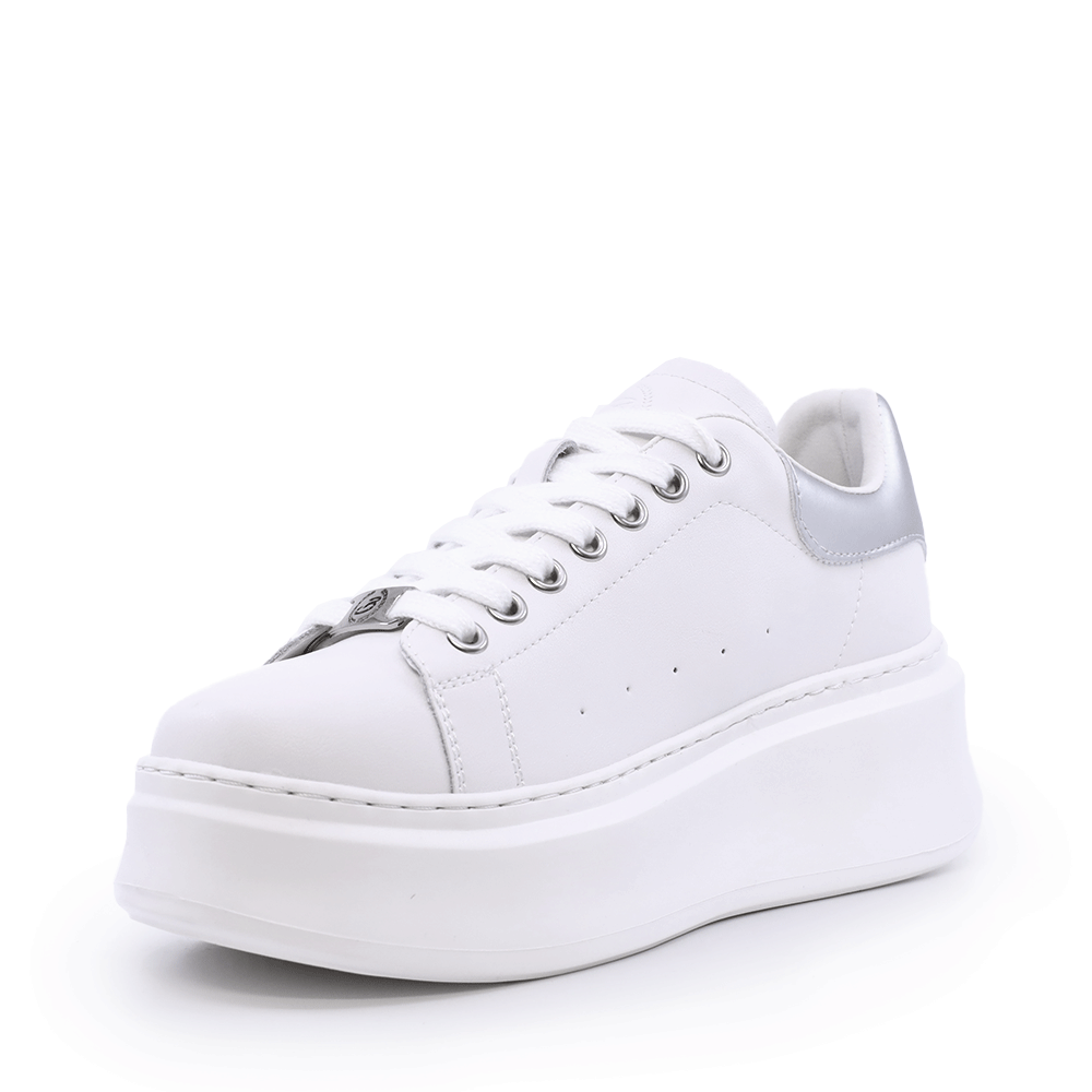 Sneakers ușori femei Benvenuti albi din piele 3749DP002AAG