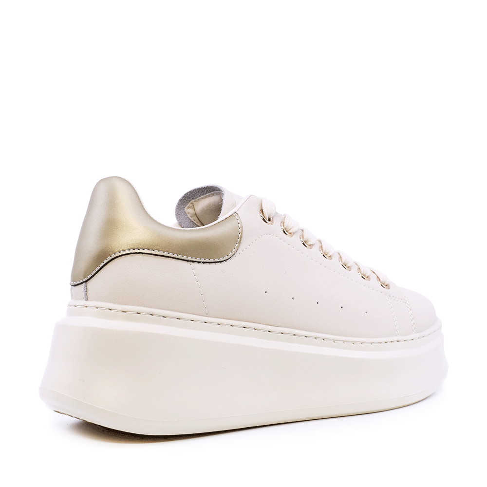 Sneakers ușori femei Benvenuti bej din piele 3749DP002BEAU