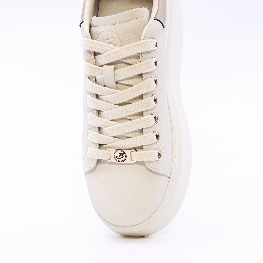 Sneakers ușori femei Benvenuti bej din piele 3749DP002BEAU