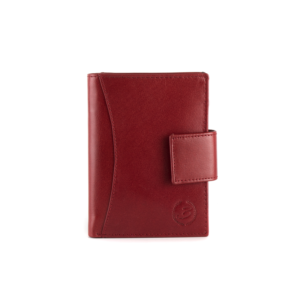 Portmoneu femei Benvenuti rosu din piele 263dpu2292r