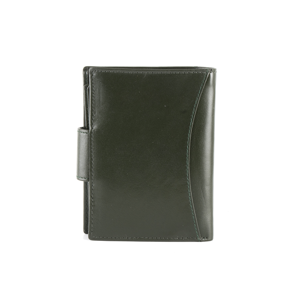 Portmoneu femei Benvenuti verde din piele 263dpu2292v