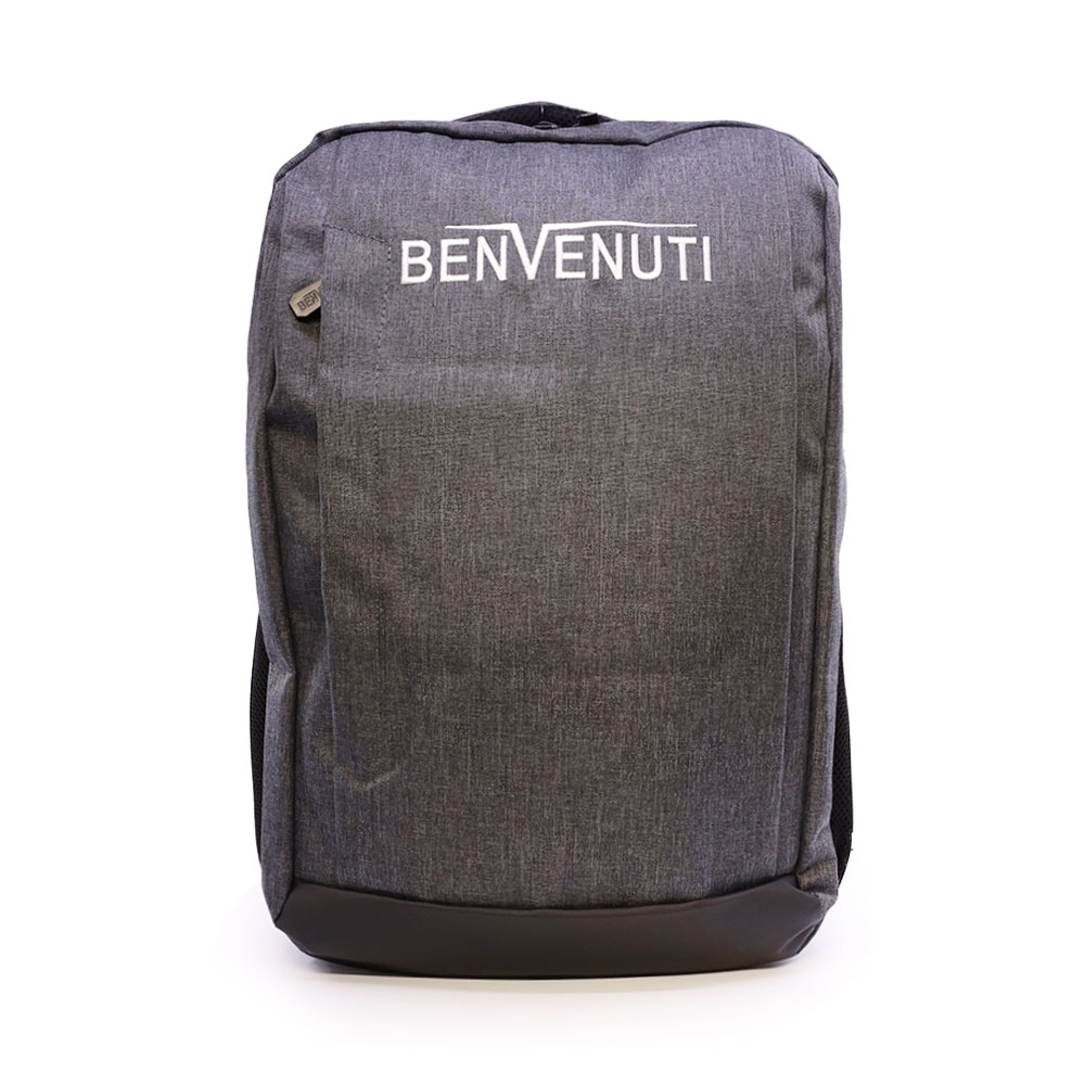 Rucsac  Benvenuti  gri cu logo brodat  248rucson210066gr
