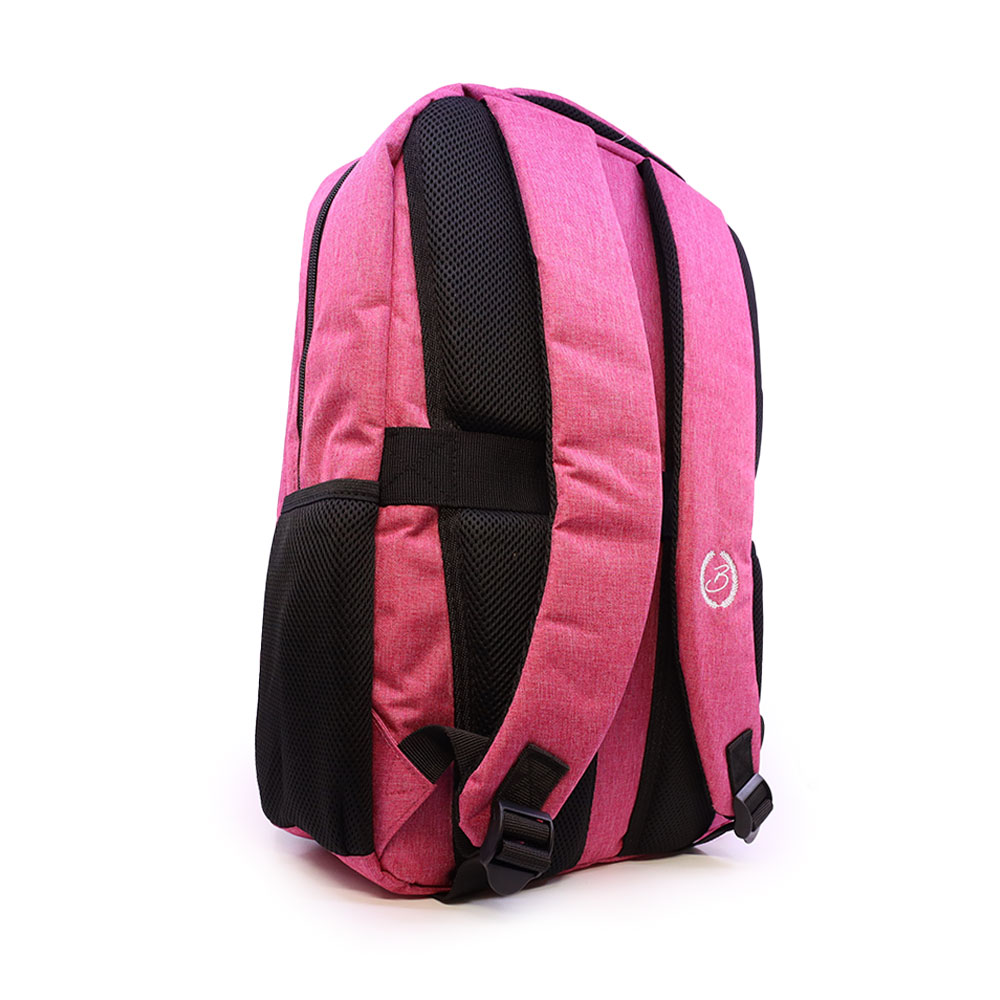 Rucsac femei  Benvenuti roz cu logo brodat  248rucson210066ro - 1 | YEO