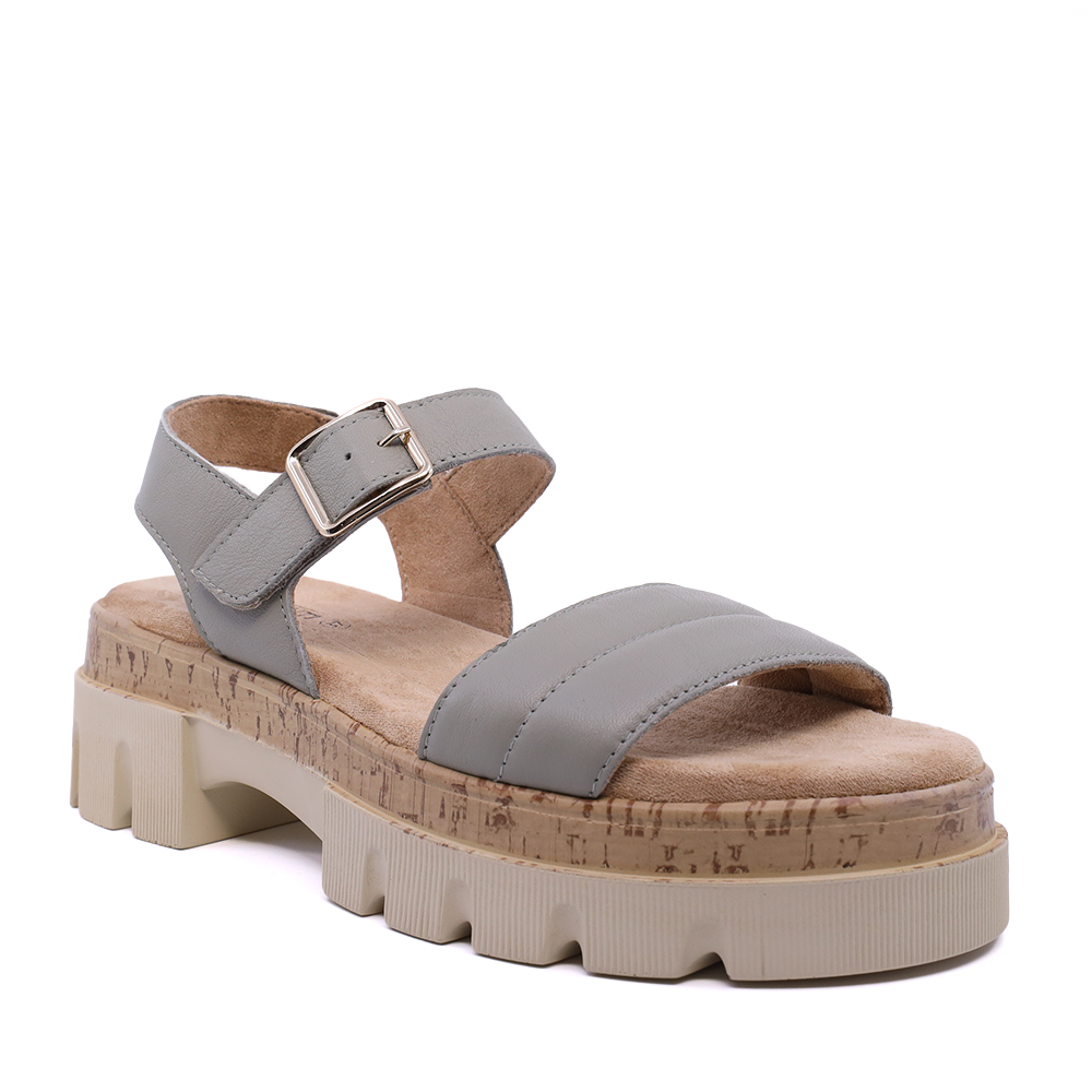 Sandale chunky femei Benvenuti verzi din piele  1937DS4243230V - 1 | YEO
