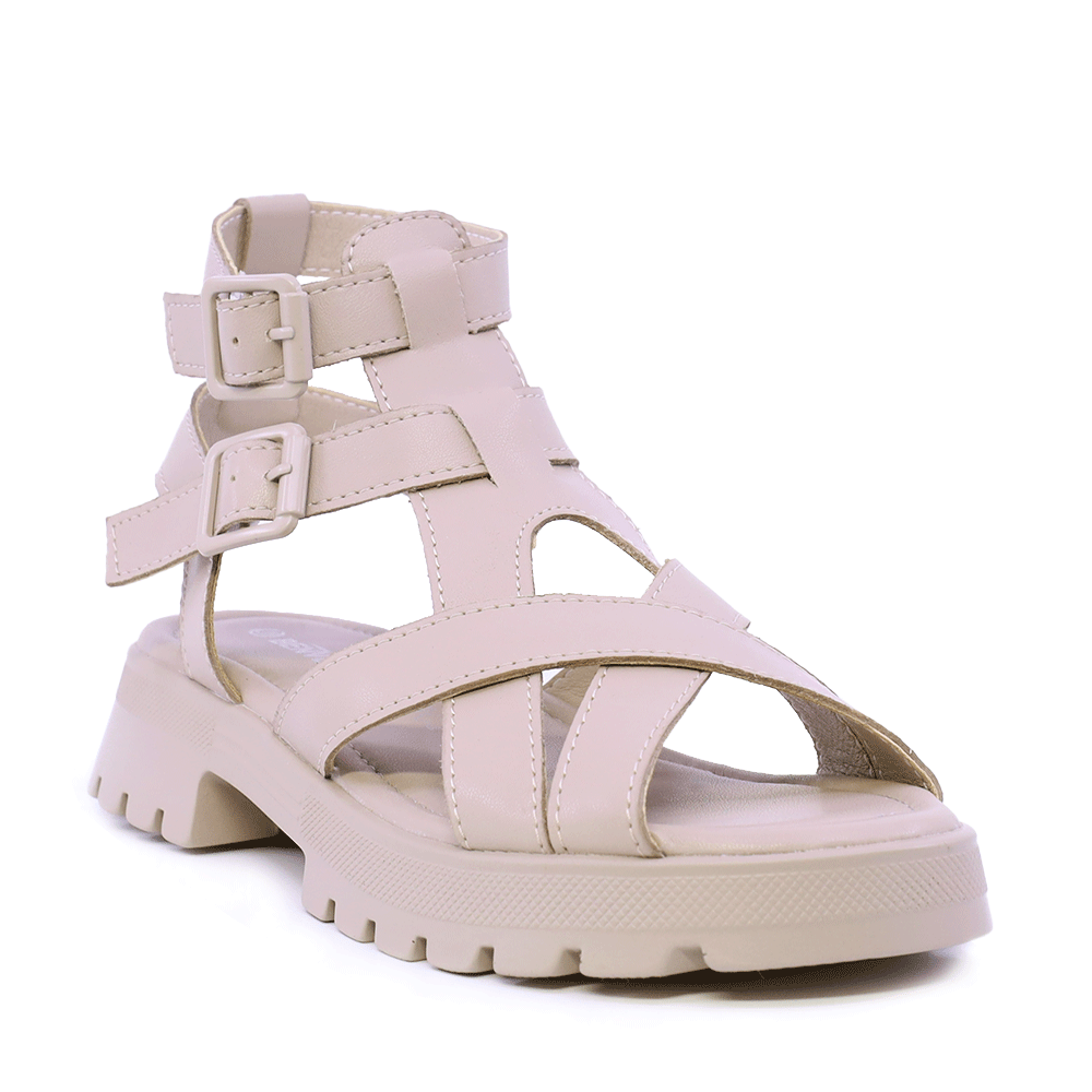 Sandale femei Benvenuti nude din piele 1941DS021NU - imagine 2