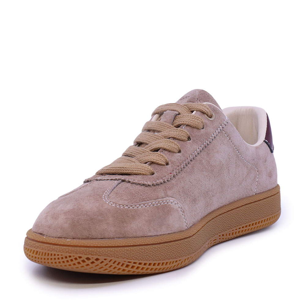 Sneakers femei Benvenuti bej din piele întoarsă 1992DP6655VBE