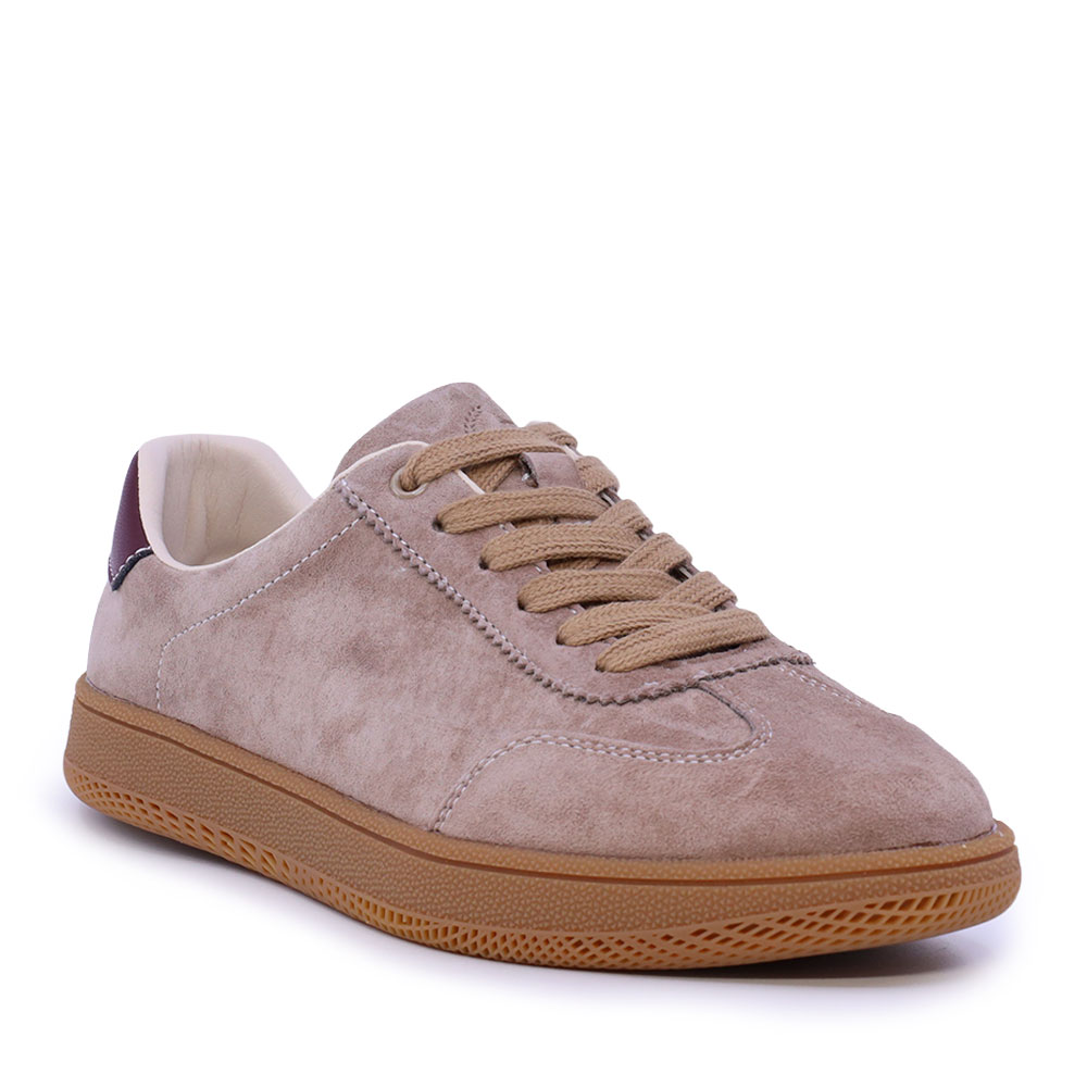 Sneakers femei Benvenuti bej din piele întoarsă 1992DP6655VBE — imaginea 2