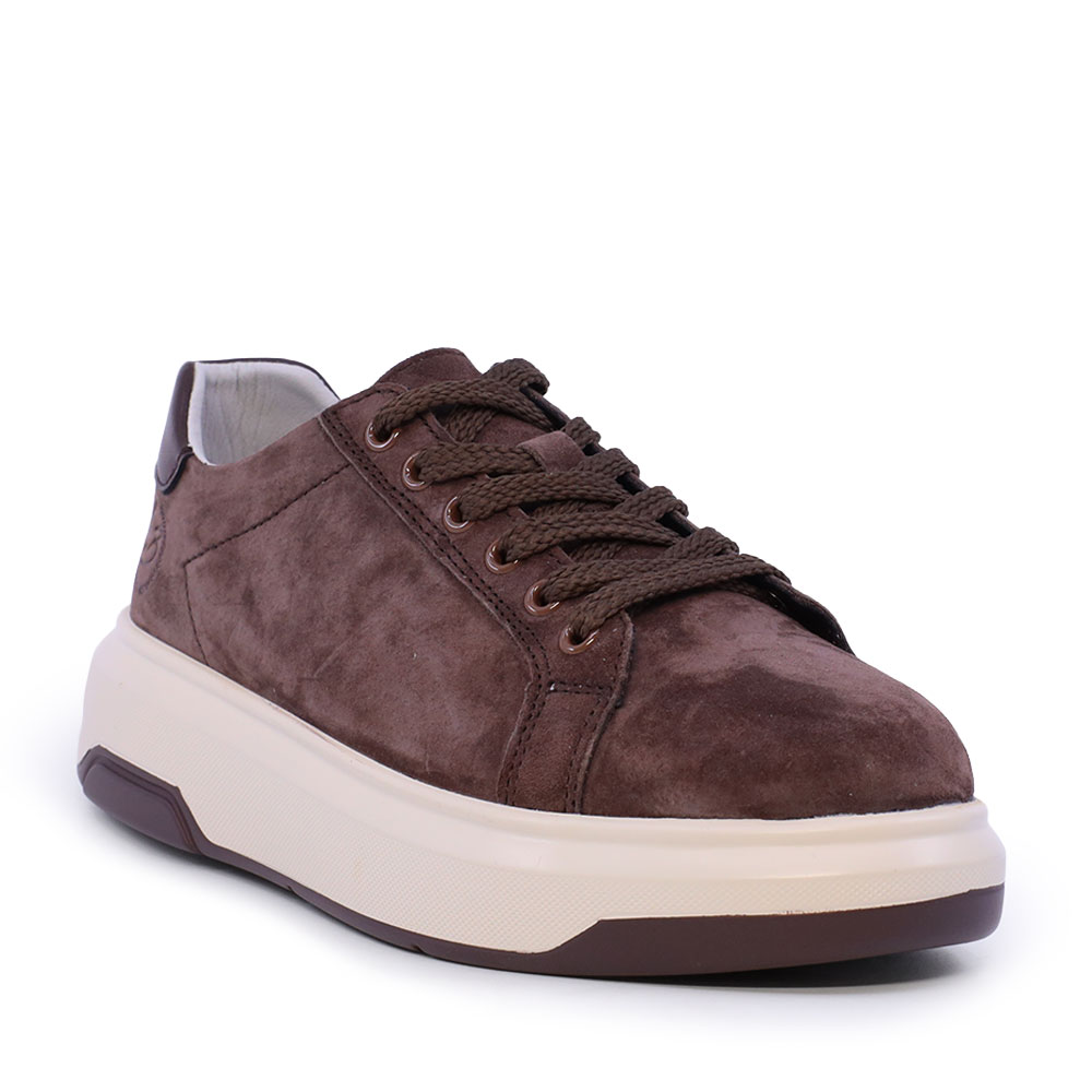 Sneakers femei Benvenuti maro din piele 1992DP5684VM — imaginea 2