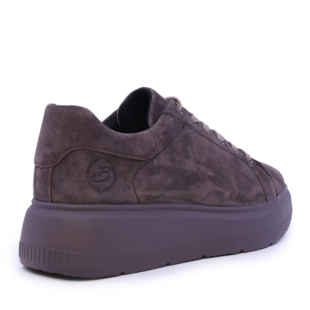 Sneakers femei Benvenuti maro din piele întoarsă 1992DP6643VM