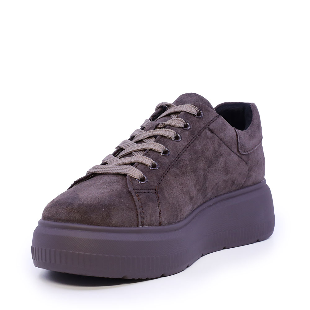 Sneakers femei Benvenuti maro din piele întoarsă 1992DP6643VM