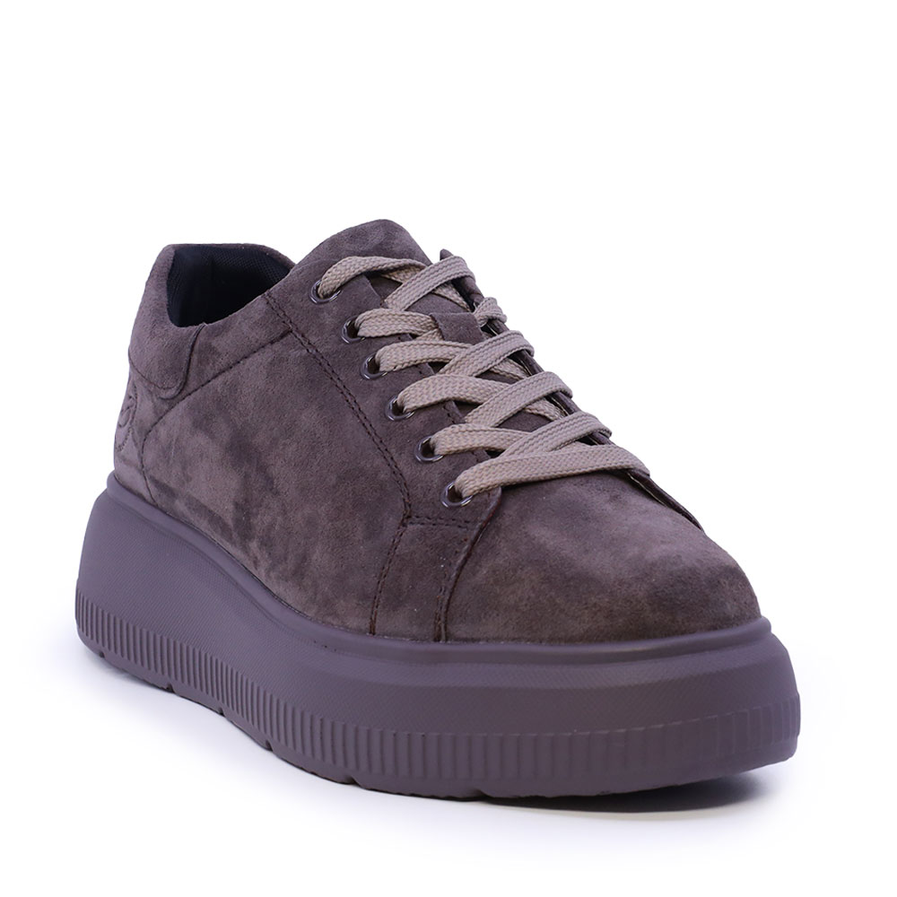 Sneakers femei Benvenuti maro din piele întoarsă 1992DP6643VM — imaginea 2