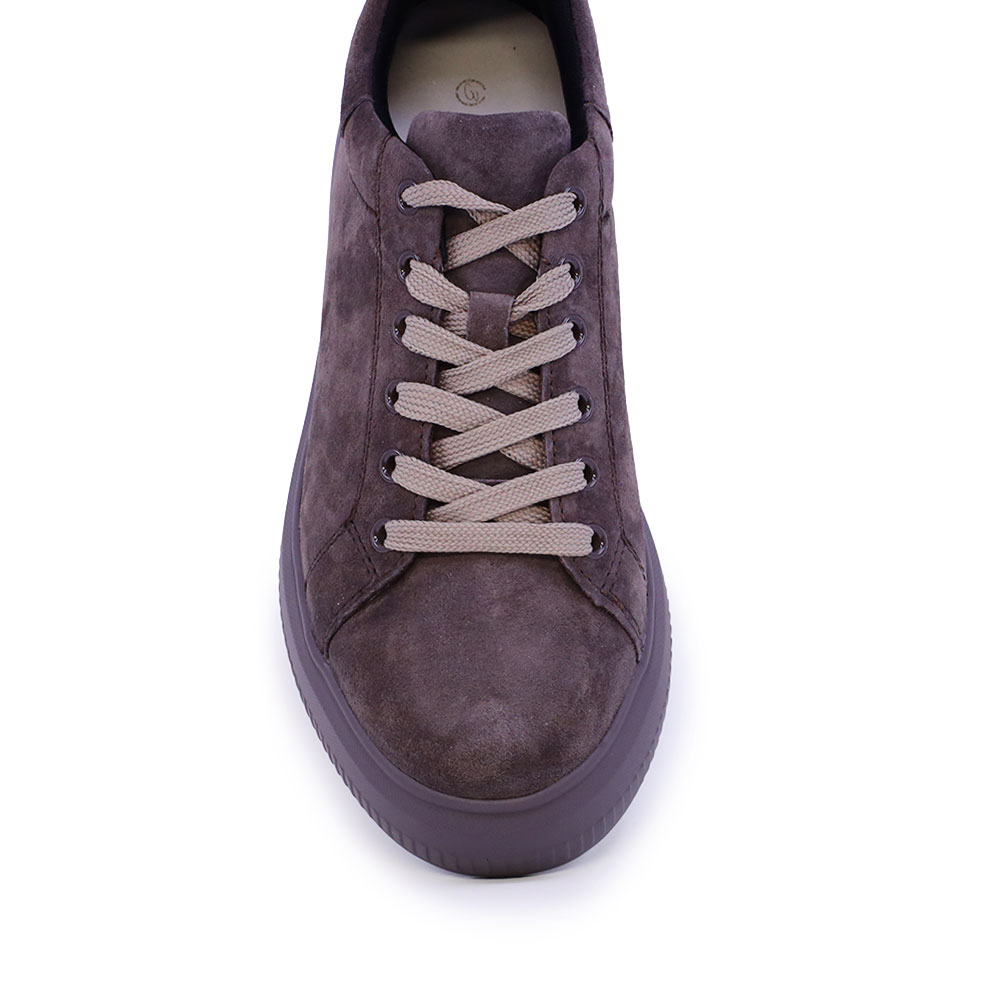 Sneakers femei Benvenuti maro din piele întoarsă 1992DP6643VM