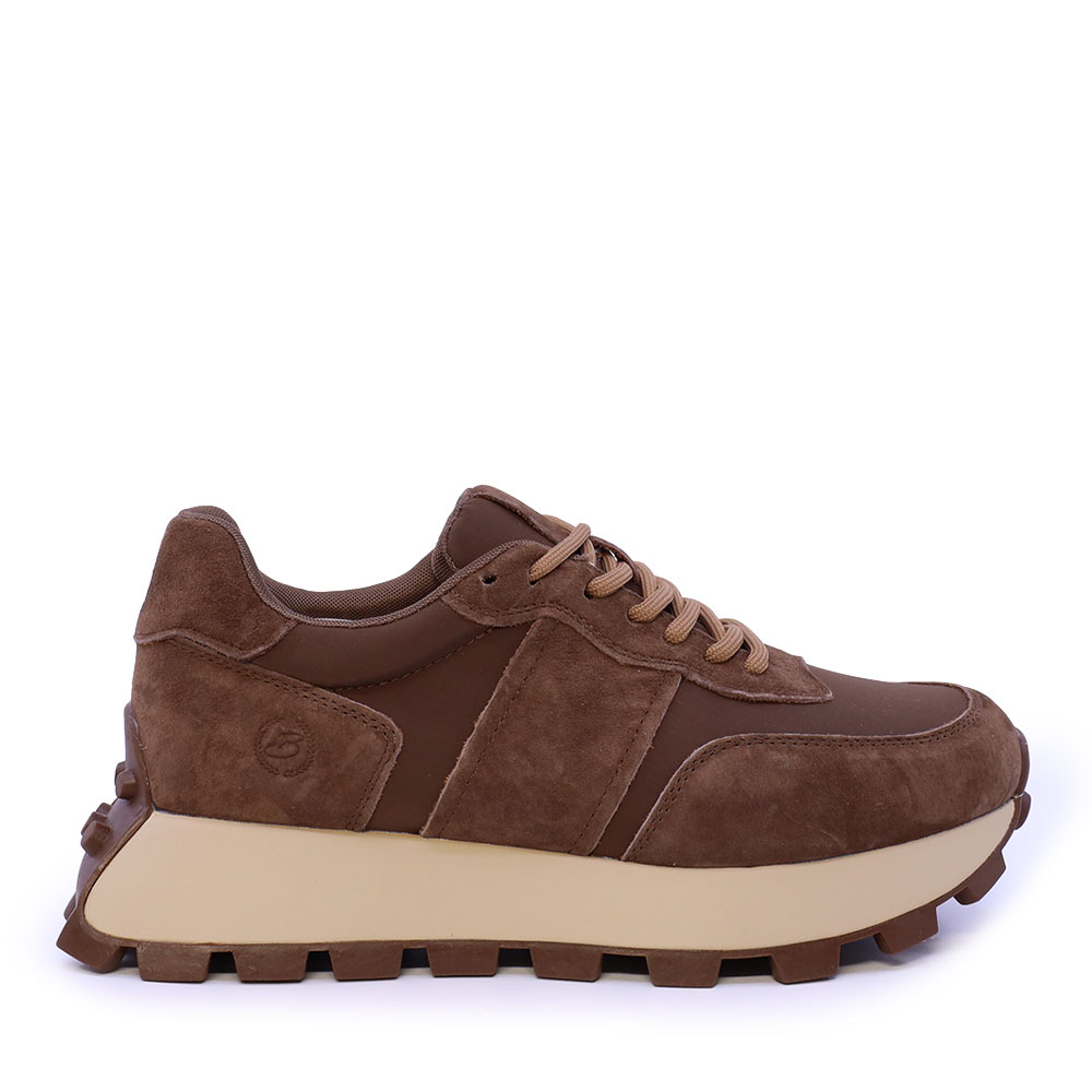 Adidasi femei Benvenuti maro din piele si textil 1992DP5120VM