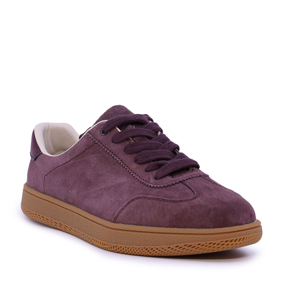 Sneakers femei Benvenuti mov din piele întoarsă 1992DP6655VMO — imaginea 2