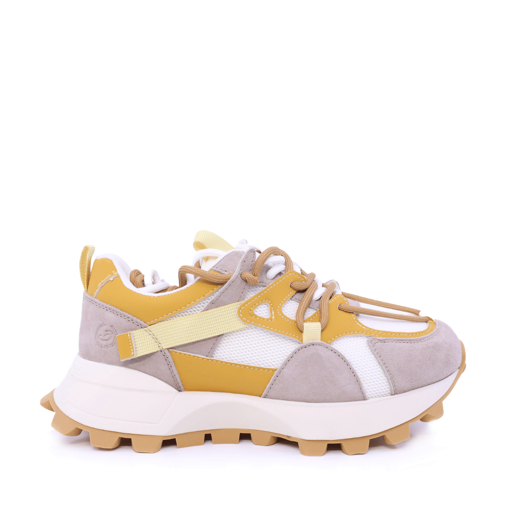 Adidasi femei Benvenuti multi bej  din piele intoarsa si textil 1991DP0490VBE