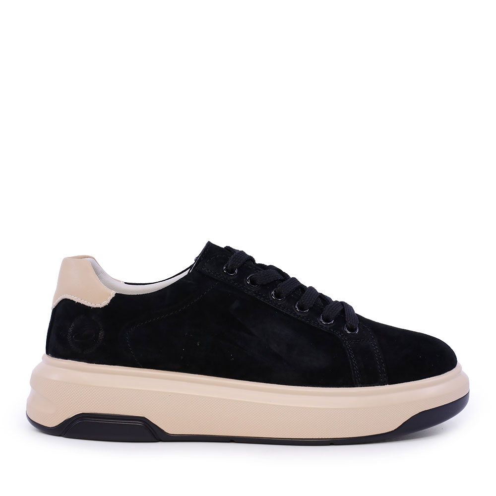 Benvenuti Sneakers femei Benvenuti negri din piele 1992dp5684vn