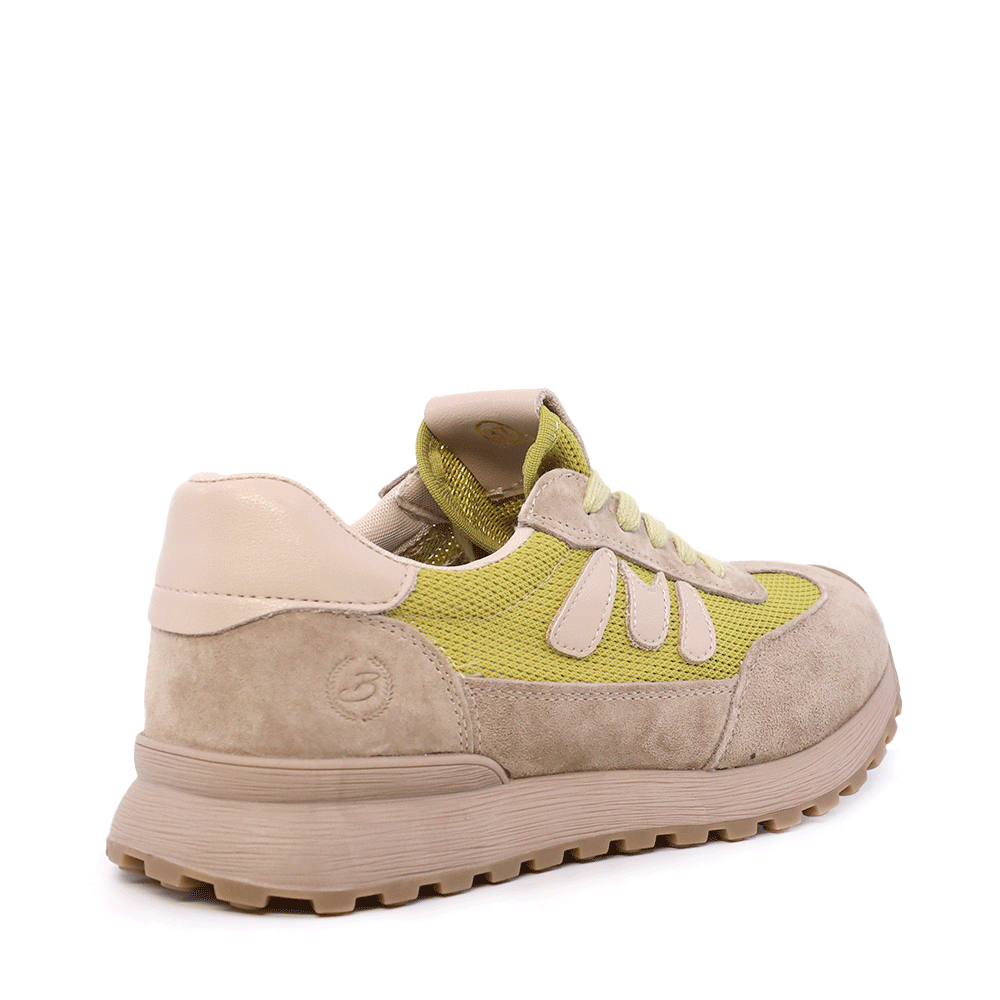 Sneakers femei Benvenuti taupe din piele și textil 1991DPF0130VTA