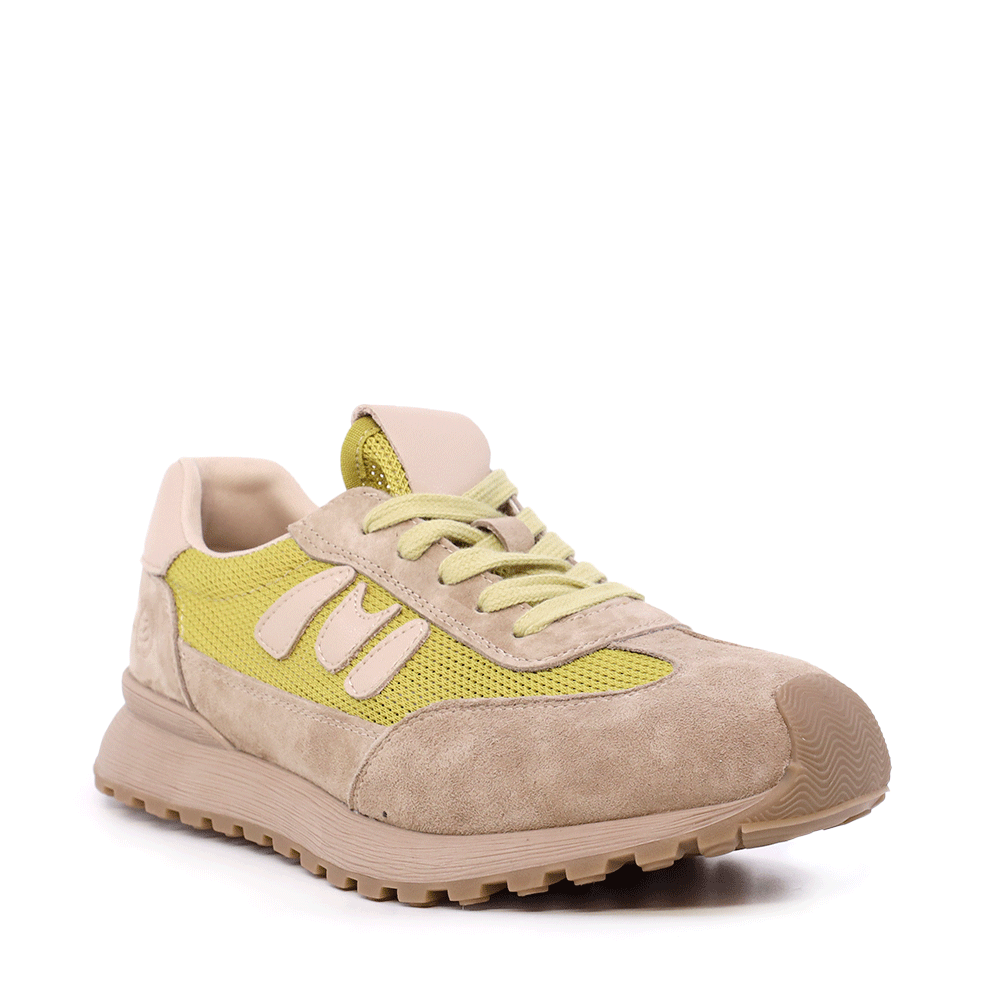 Sneakers femei Benvenuti taupe din piele și textil 1991DPF0130VTA