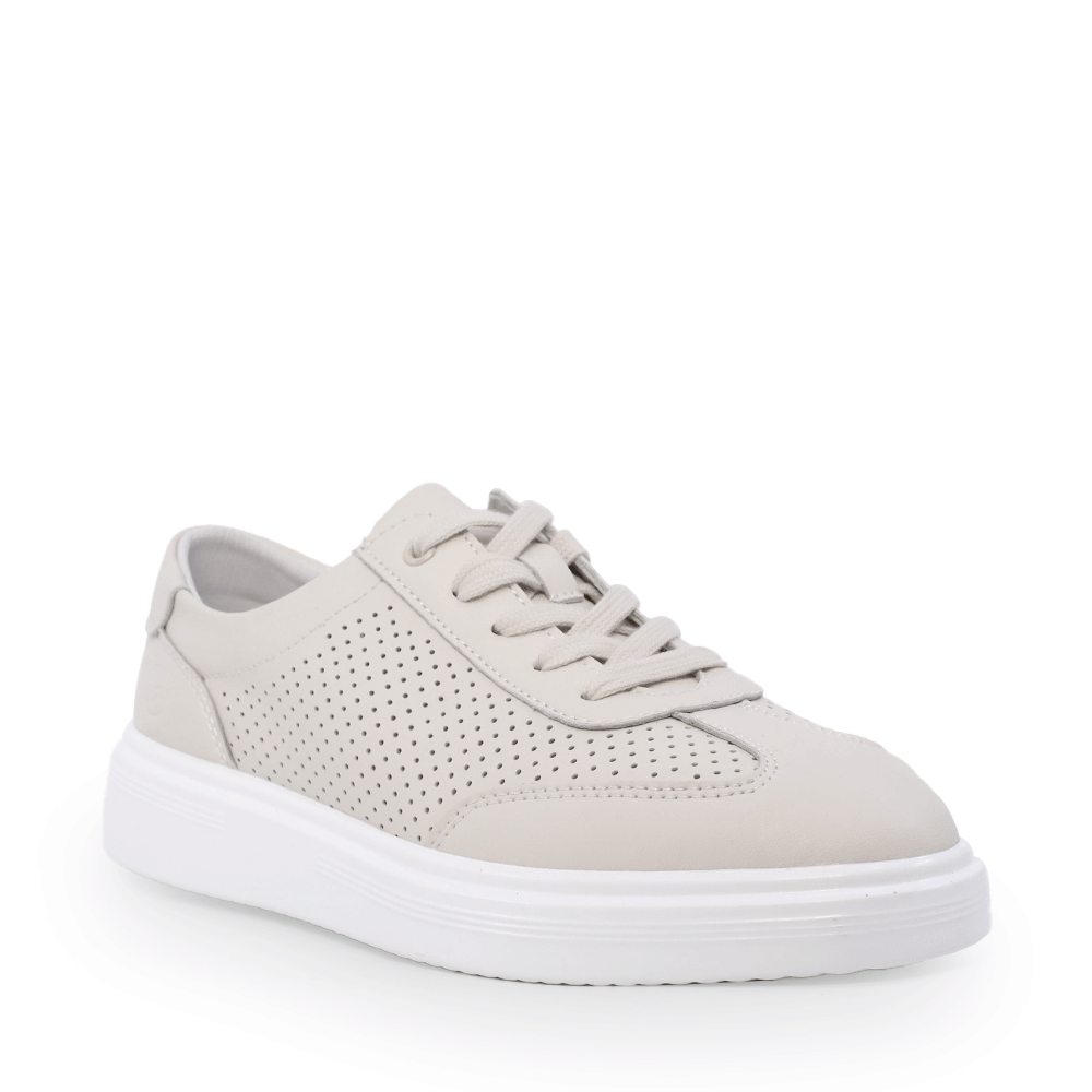 Sneakers ușori femei Benvenuti bej din piele  1991DPF0220BE - imagine 2